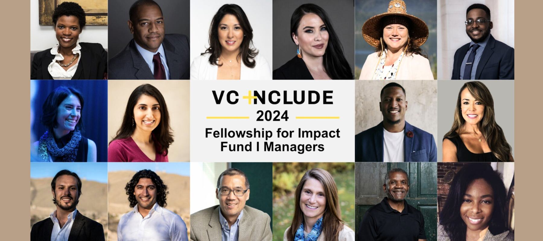 VC Include announces 2024 cohort for Fellowship for Impact Fund I Managers